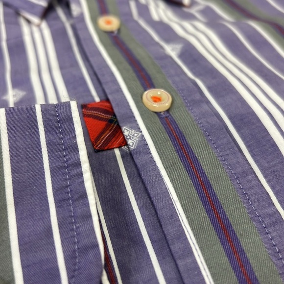 The Freshly Laundered Shirt by Robert Graham Long Sleeve Button Down Shirt XL - Picture 9 of 11